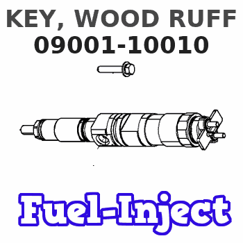 09001-10010 KEY, WOOD RUFF