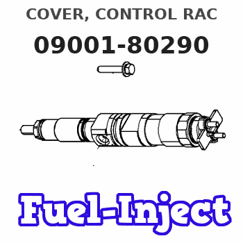 09001-80290 COVER, CONTROL RAC