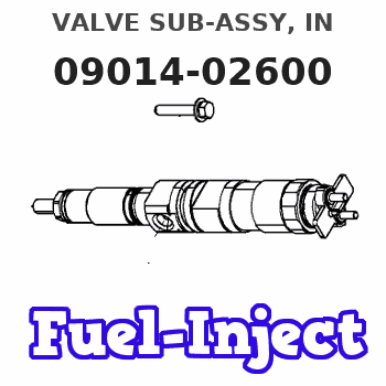 09014-02600 VALVE SUB-ASSY, IN