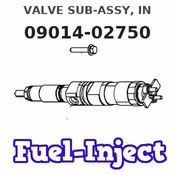 09014-02750 VALVE SUB-ASSY, IN