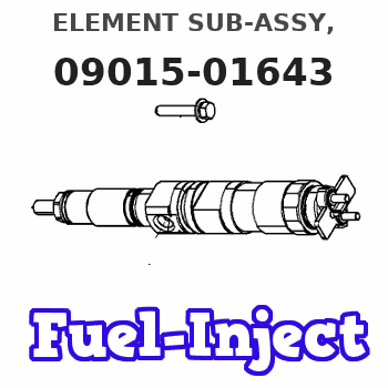 09015-01643 ELEMENT SUB-ASSY,