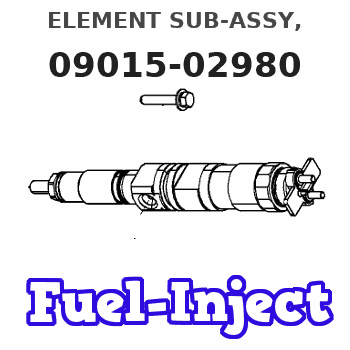 09015-02980 ELEMENT SUB-ASSY,