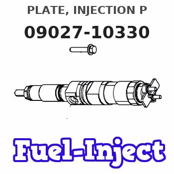 09027-10330 PLATE, INJECTION P