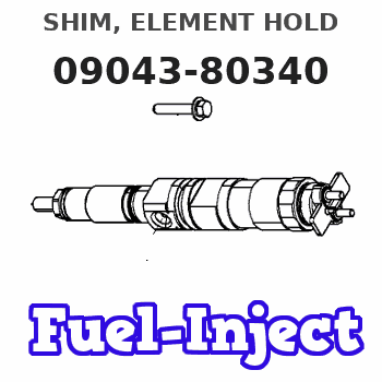 09043-80340 SHIM, ELEMENT HOLD
