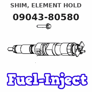09043-80580 SHIM, ELEMENT HOLD