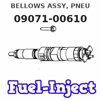 09071-00610 BELLOWS ASSY, PNEU