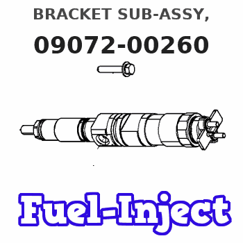 09072-00260 BRACKET SUB-ASSY,