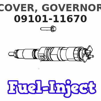 09101-11670 COVER, GOVERNOR