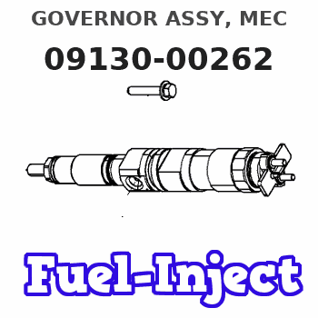 09130-00262 GOVERNOR ASSY, MEC