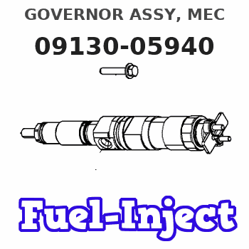 09130-05940 GOVERNOR ASSY, MEC