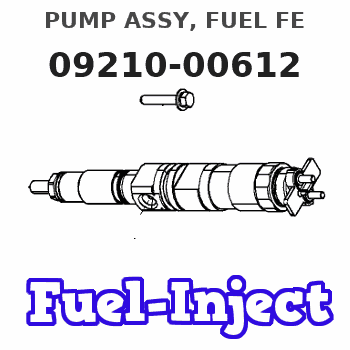 09210-00612 PUMP ASSY, FUEL FE