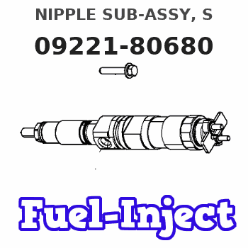 09221-80680 NIPPLE SUB-ASSY, S