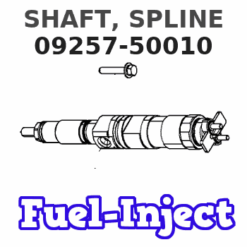 09257-50010 SHAFT, SPLINE