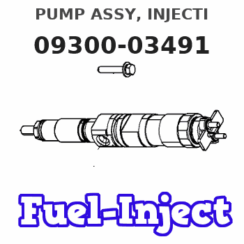09300-03491 PUMP ASSY, INJECTI