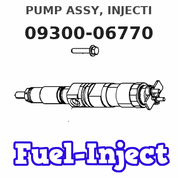 09300-06770 PUMP ASSY, INJECTI