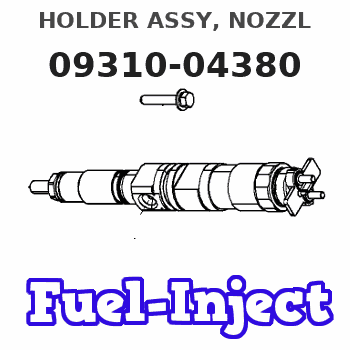 09310-04380 HOLDER ASSY, NOZZL