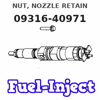 09316-40971 NUT, NOZZLE RETAIN