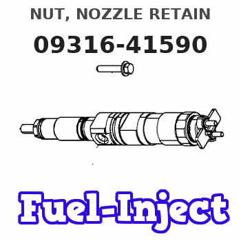 09316-41590 NUT, NOZZLE RETAIN