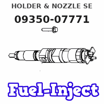 09350-07771 HOLDER & NOZZLE SE