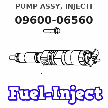 09600-06560 PUMP ASSY, INJECTI
