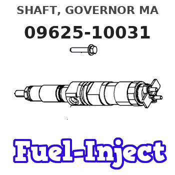 09625-10031 SHAFT, GOVERNOR MA