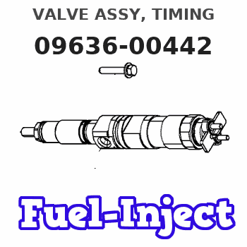09636-00442 VALVE ASSY, TIMING