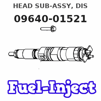 09640-01521 HEAD SUB-ASSY, DIS