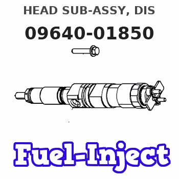09640-01850 HEAD SUB-ASSY, DIS