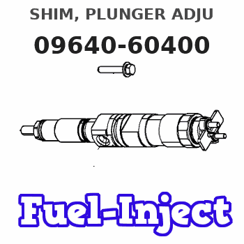 09640-60400 SHIM, PLUNGER ADJU