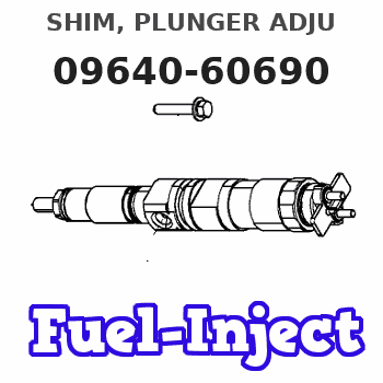09640-60690 SHIM, PLUNGER ADJU