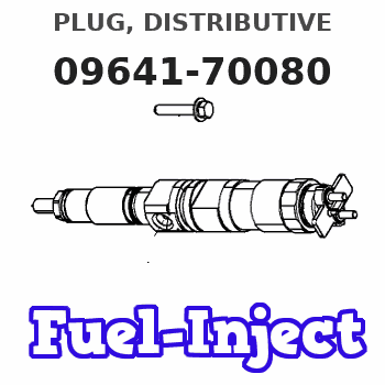 09641-70080 PLUG, DISTRIBUTIVE