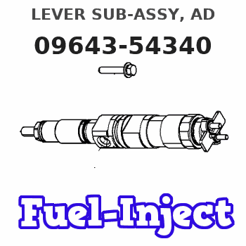 09643-54340 LEVER SUB-ASSY, AD