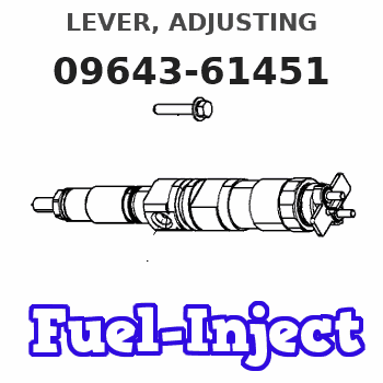 09643-61451 LEVER, ADJUSTING