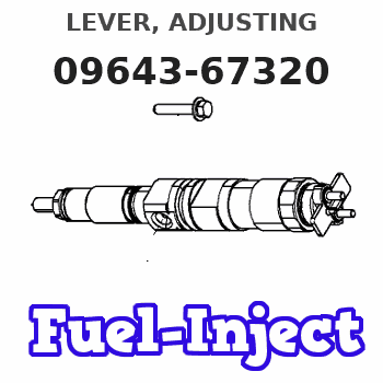 09643-67320 LEVER, ADJUSTING