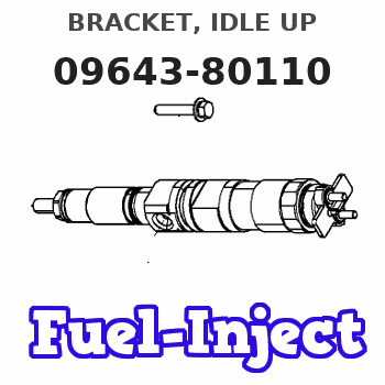 09643-80110 BRACKET, IDLE UP