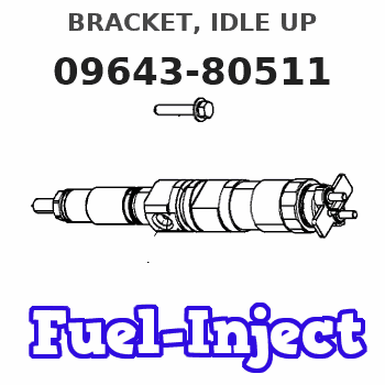 09643-80511 BRACKET, IDLE UP