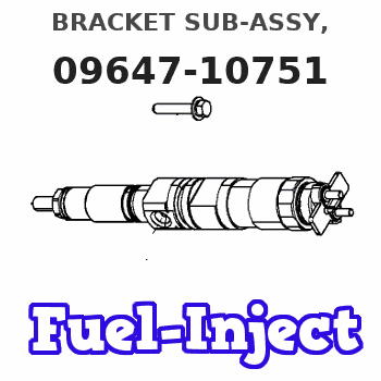 09647-10751 BRACKET SUB-ASSY,