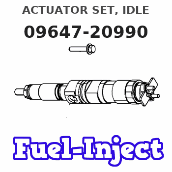 09647-20990 ACTUATOR SET, IDLE