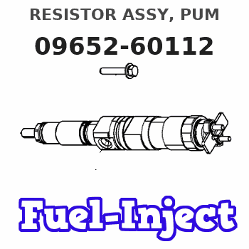 09652-60112 RESISTOR ASSY, PUM