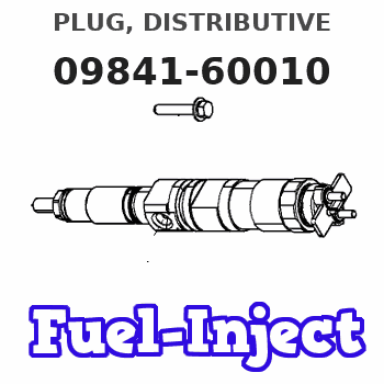 09841-60010 PLUG, DISTRIBUTIVE