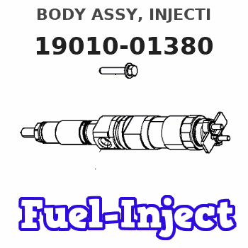 19010-01380 BODY ASSY, INJECTI