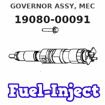 19080-00091 GOVERNOR ASSY, MEC