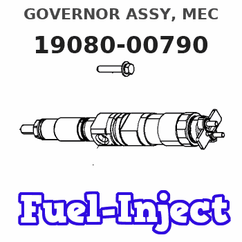 19080-00790 GOVERNOR ASSY, MEC