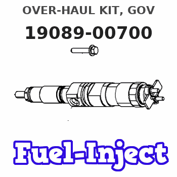 19089-00700 OVER-HAUL KIT, GOV