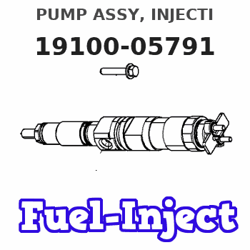 19100-05791 PUMP ASSY, INJECTI