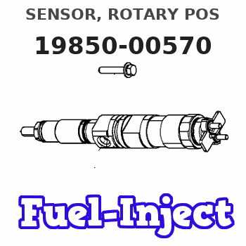 19850-00570 SENSOR, ROTARY POS