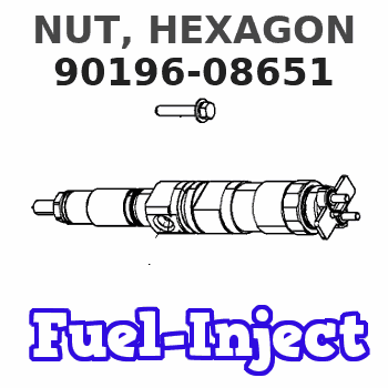 90196-08651 NUT, HEXAGON