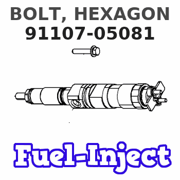 91107-05081 BOLT, HEXAGON