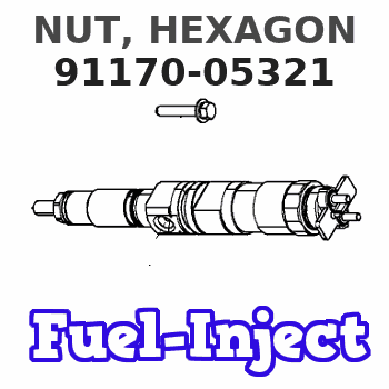 91170-05321 NUT, HEXAGON