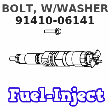 91410-06141 BOLT, W/WASHER
